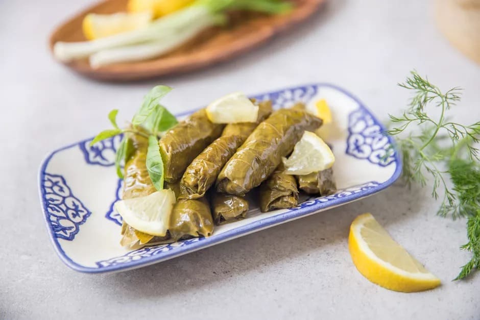 Stuffed grape leaves (2)
